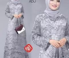Dress Brukat Muslim Wanita - 2